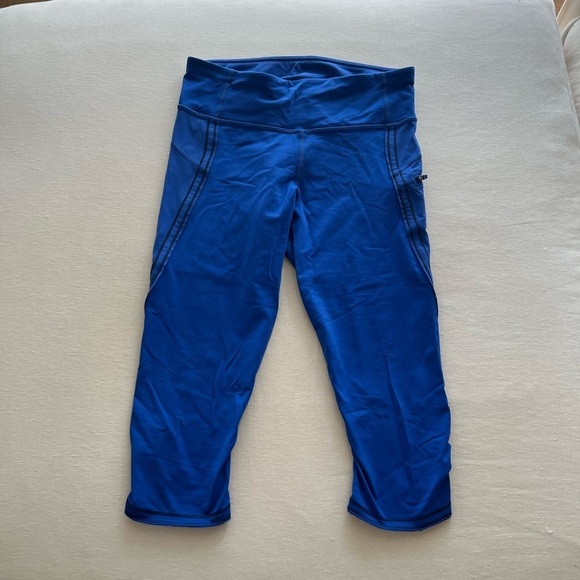 Lululemon top speed leggings harbor blue - Picture 4 of 5